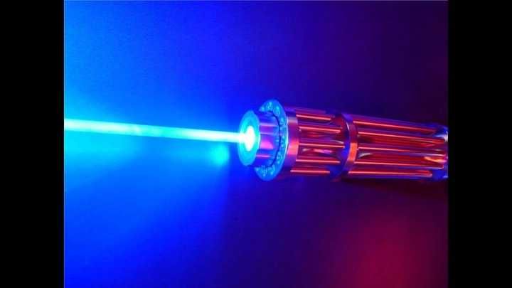 Laser Wskaźnik Niebieski Blue Pointer Przepala Najmocniejszy Wypala