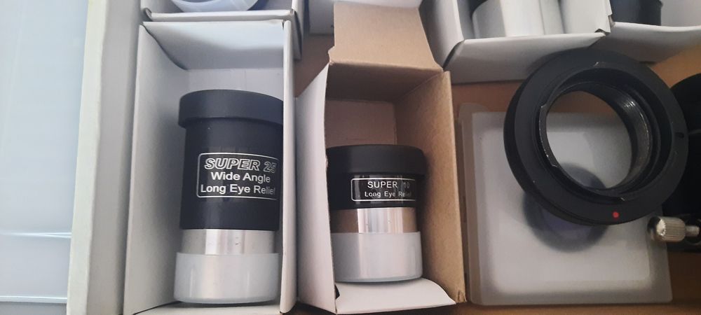 Teleskop Sky-Watcher 70/900 + silnik korygujący R.A