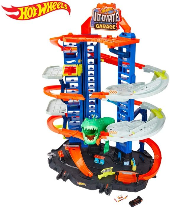 Большой Хот Вилс Легендарный гараж Hot Wheels Ultimate Garage GJL14