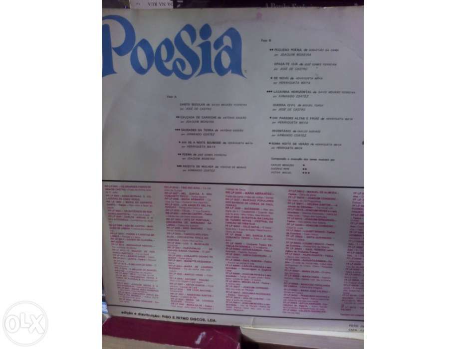 Vinil - Poesia