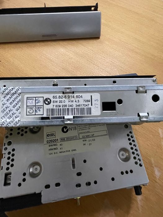 Rádio leitor de cds BMW X5