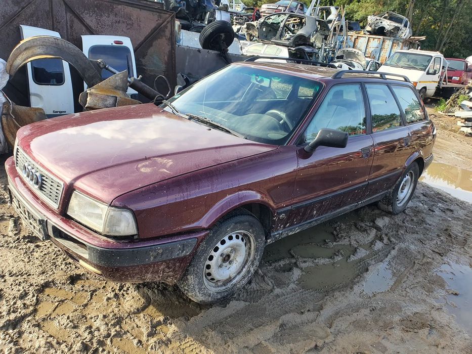 audi 80 b4 avant LZ3N maska zderzak lampa grill błotnik drzwi zbiornik paliwa szyba