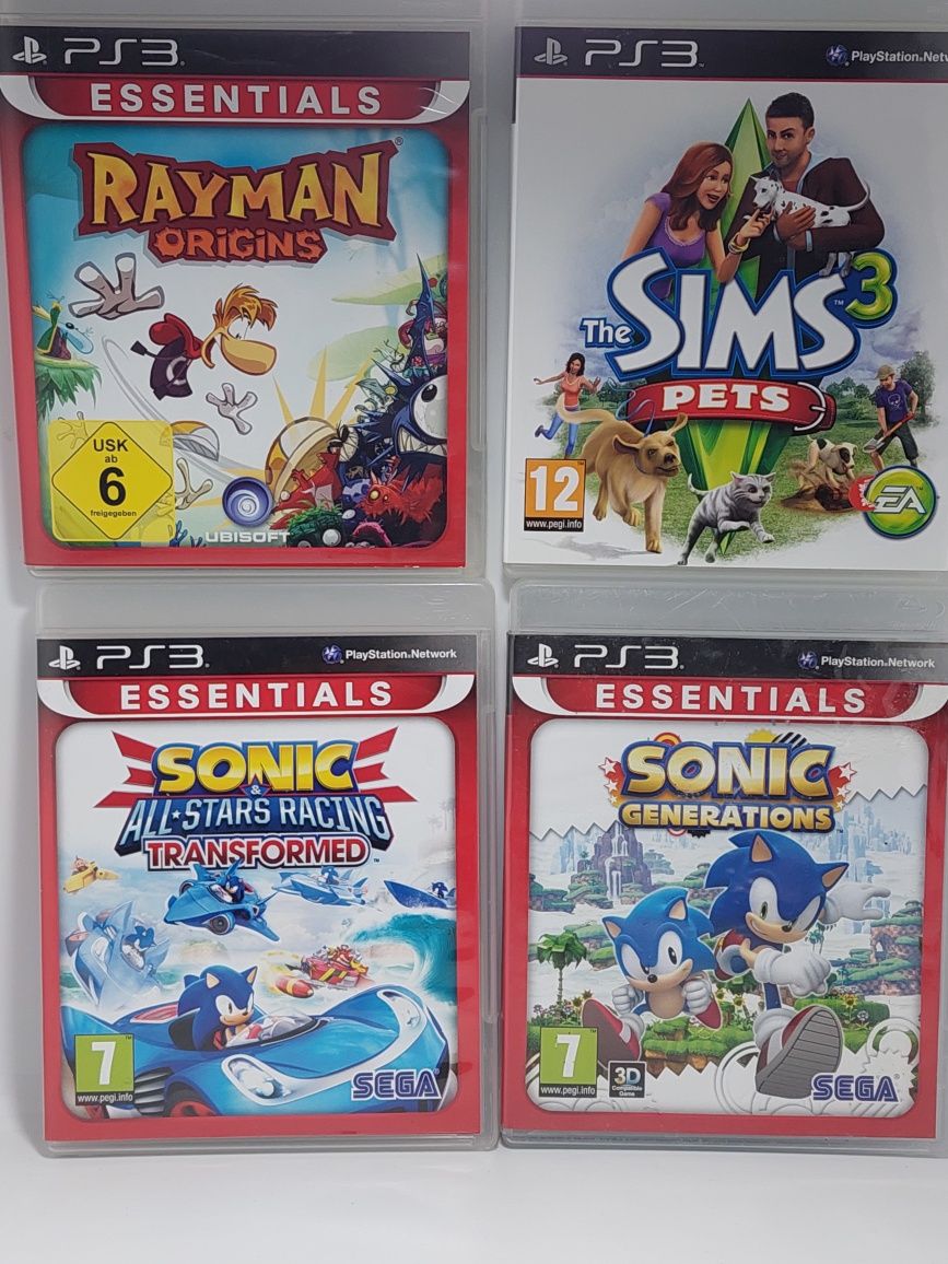 Gry na PS3 Sonic Rayman Sims Pets