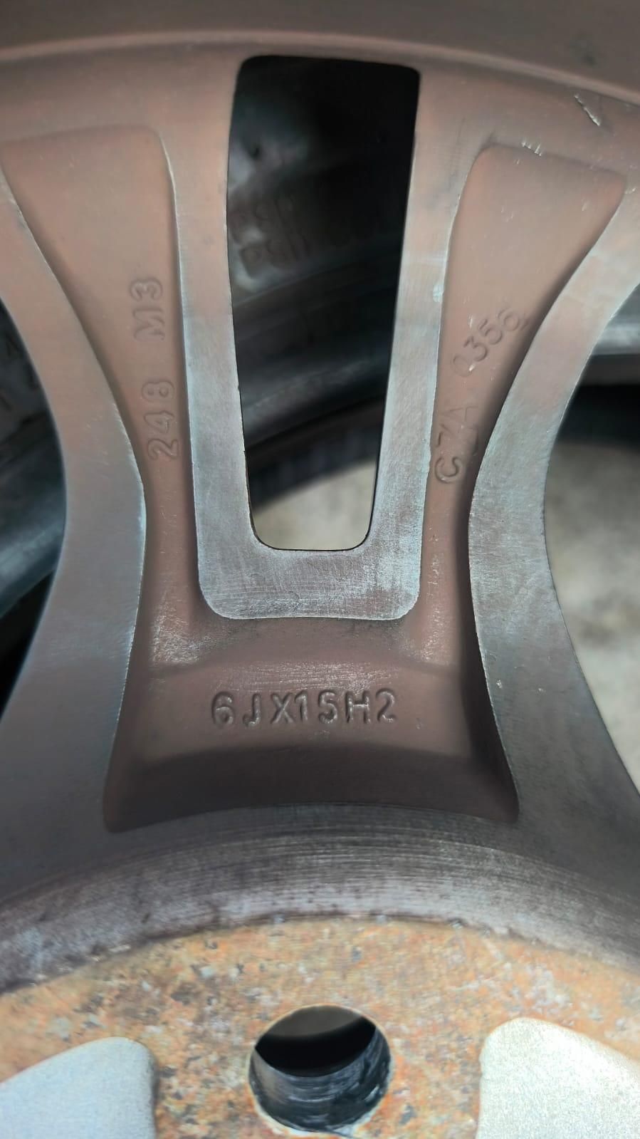 Alufelgi Platin 15" 5x114,3 ET 40