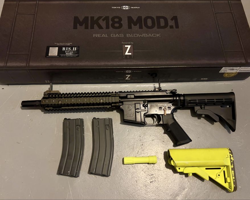 Tokyo Marui MWS Mk18 RISII Gbbr