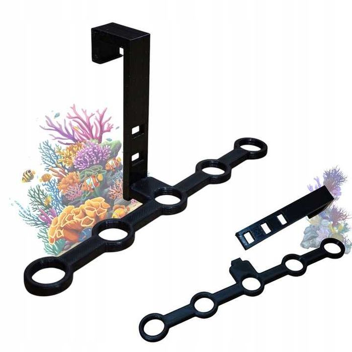 Półka podwieszana na korale szczepki koralowce do akwarium 8x17x3,5cm