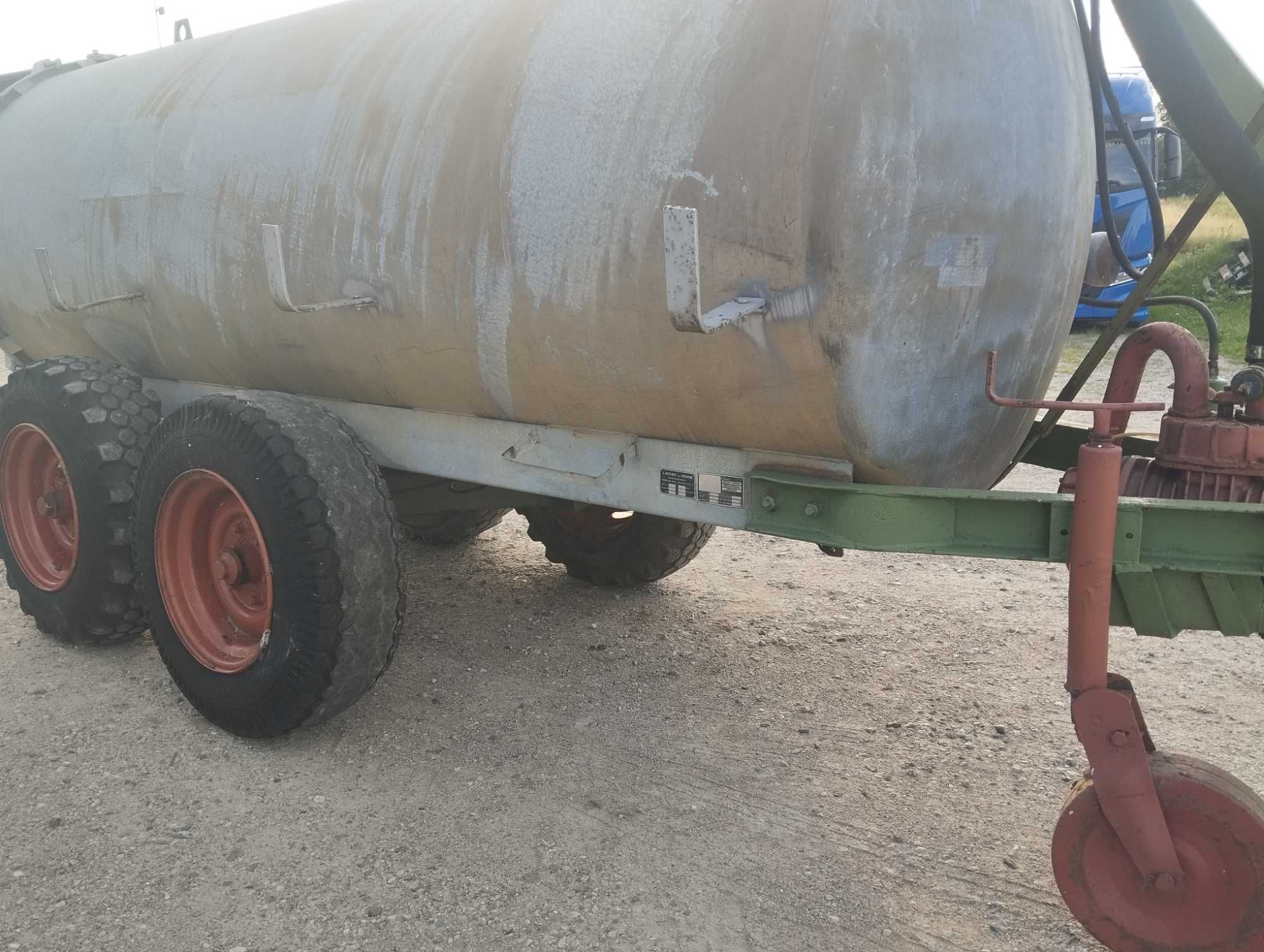 beczkowoz ocynkowany eckart 6000 l tandem