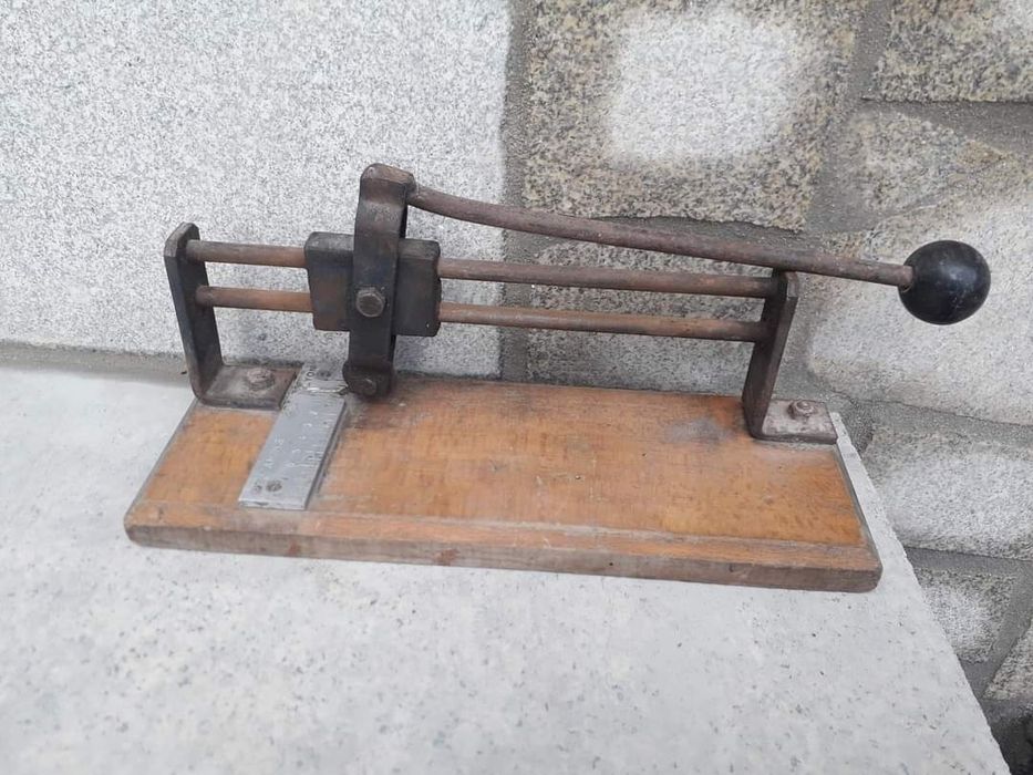 Máquina de azulejo antiga