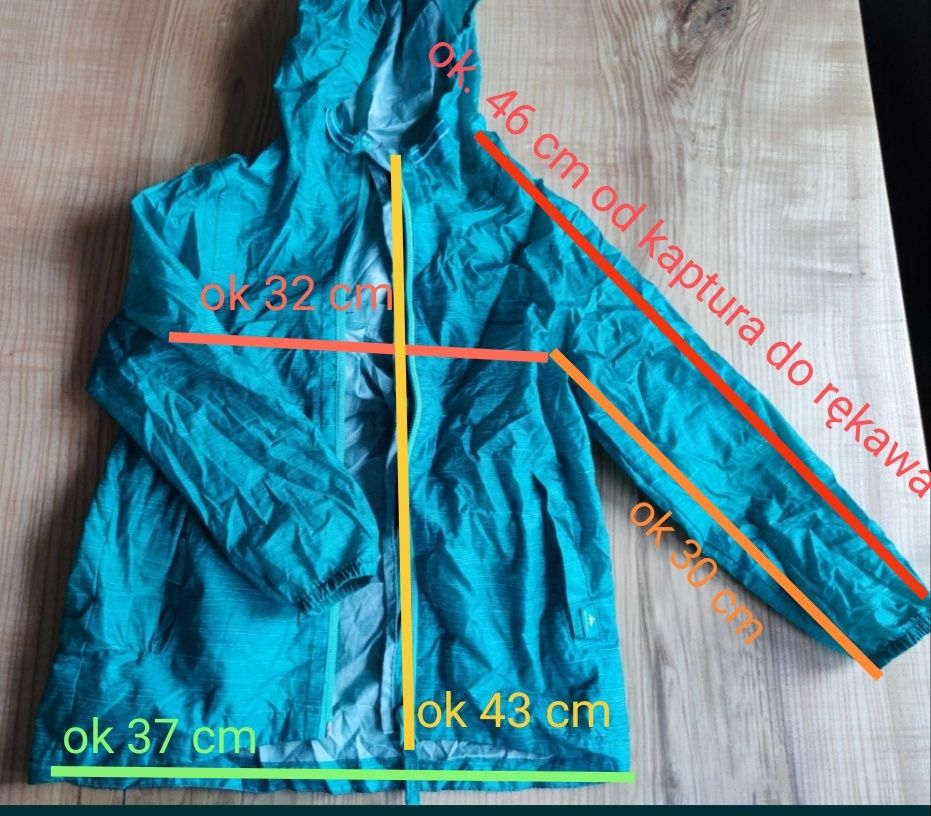 Kurtka przeciwdeszczowa 5 lat Quechua 5 lat