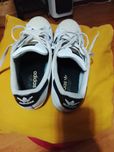 Tênis adidas superstar pretos e brancos originais
