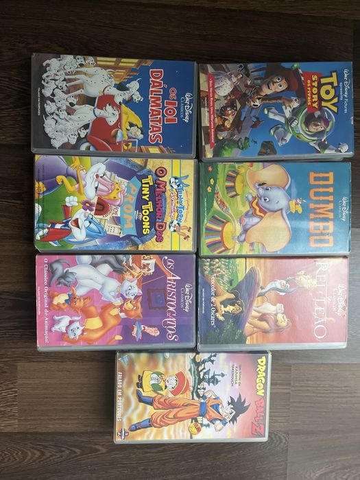 Lote Filmes VHS Infantis