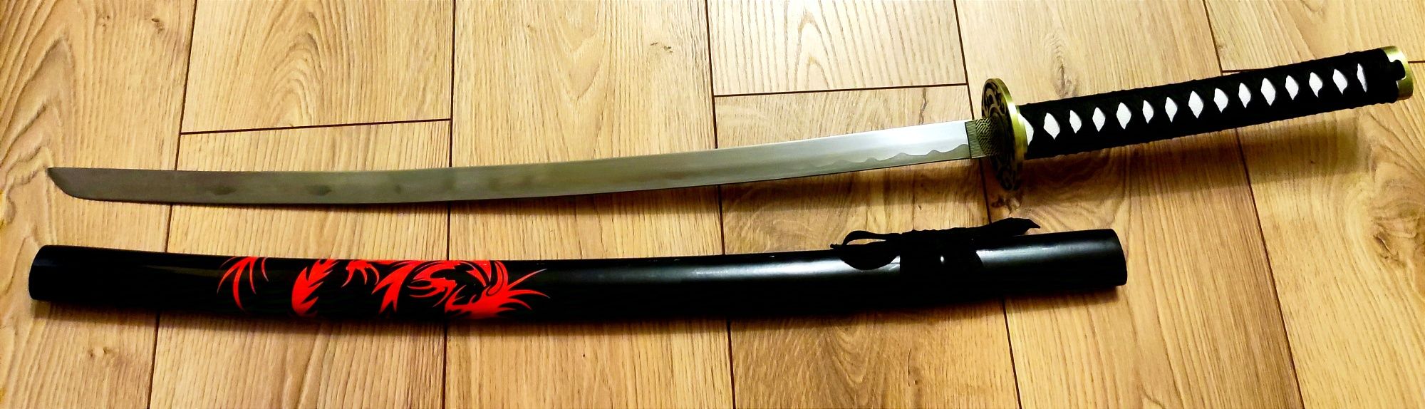 Miecz samurajski smocza katana
