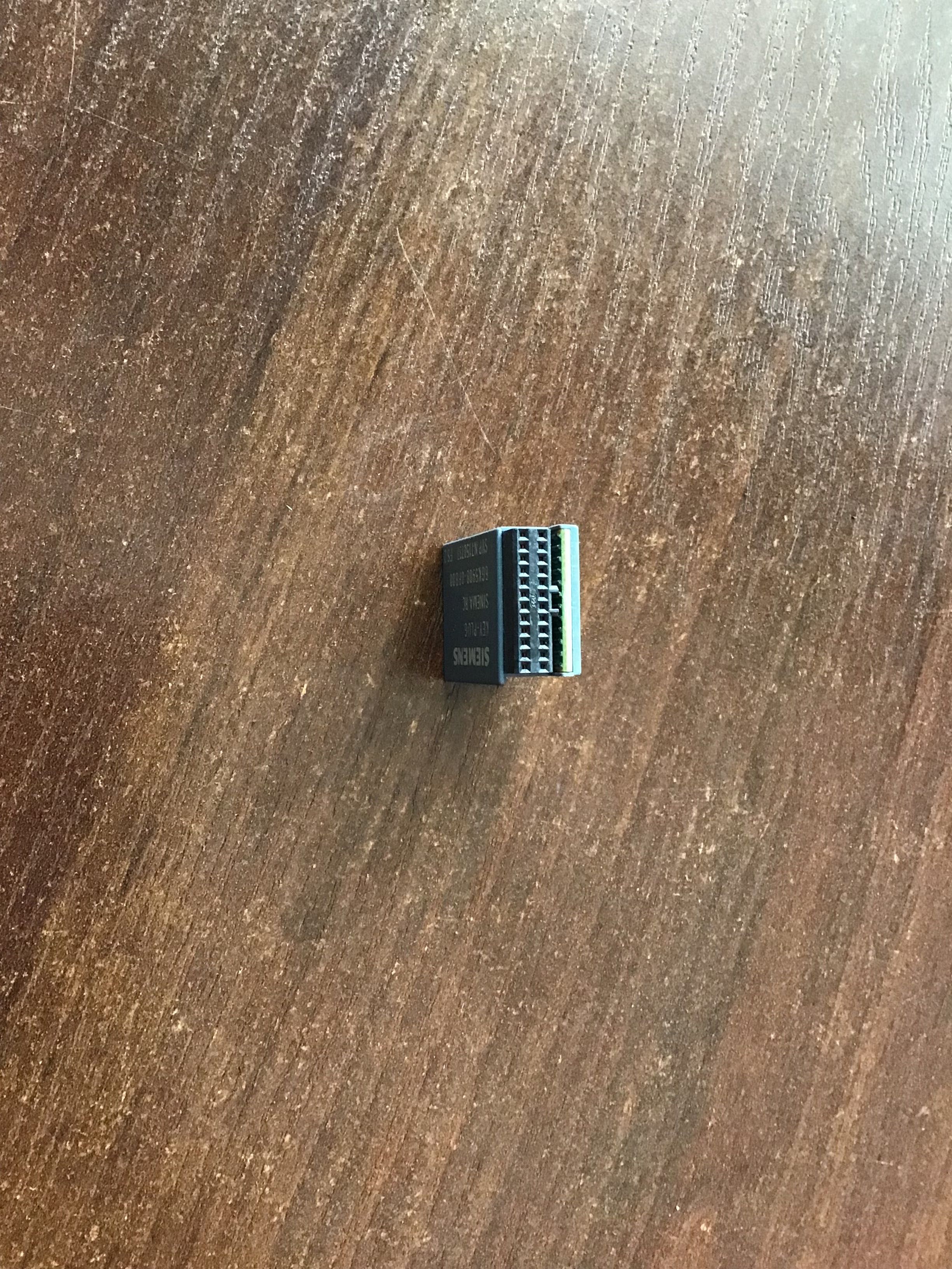 Siemens key plug 6GK5908-0PB00