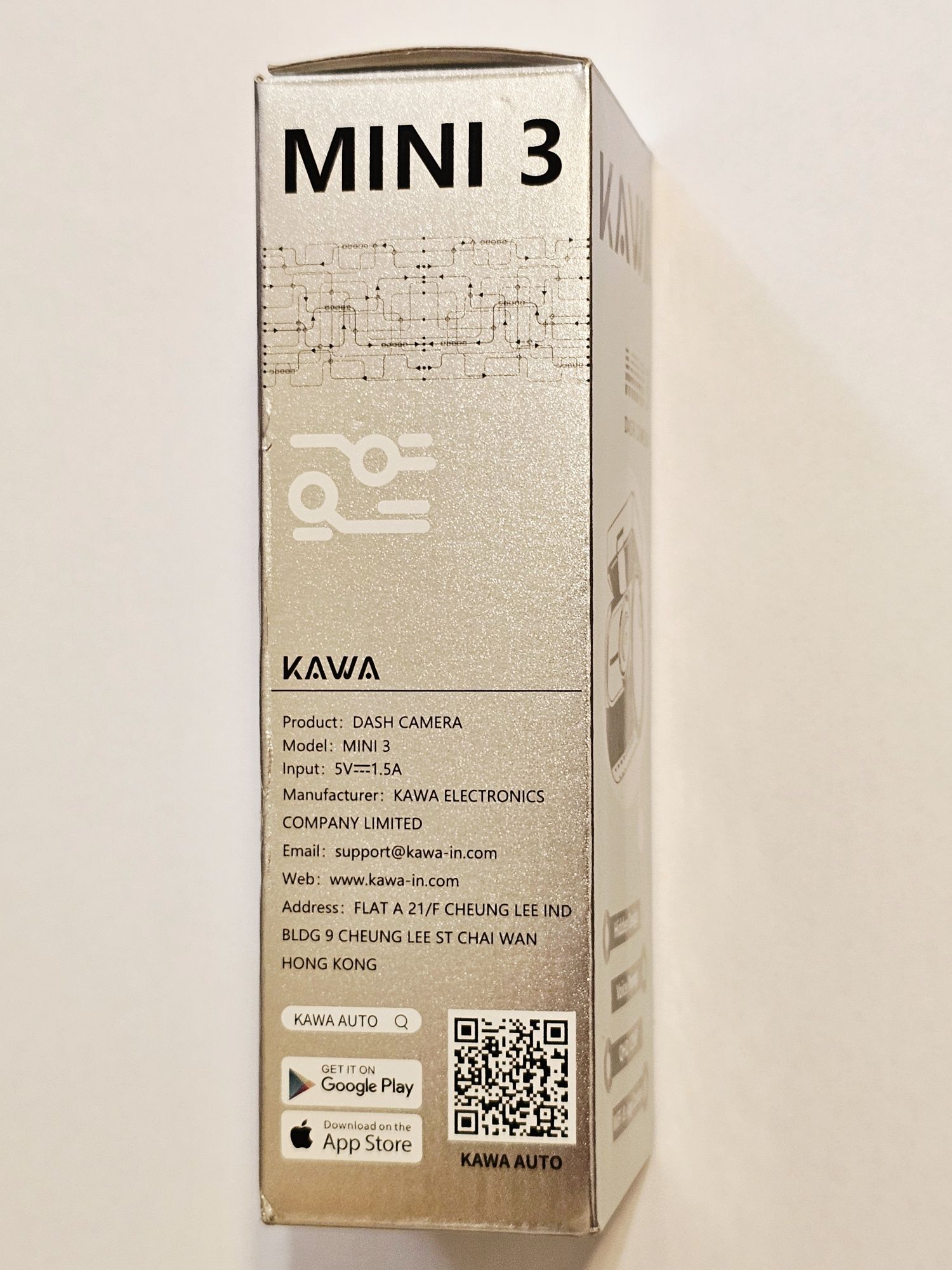 Відеореєстратор KAWA mini 3 Wi-Fi 2K