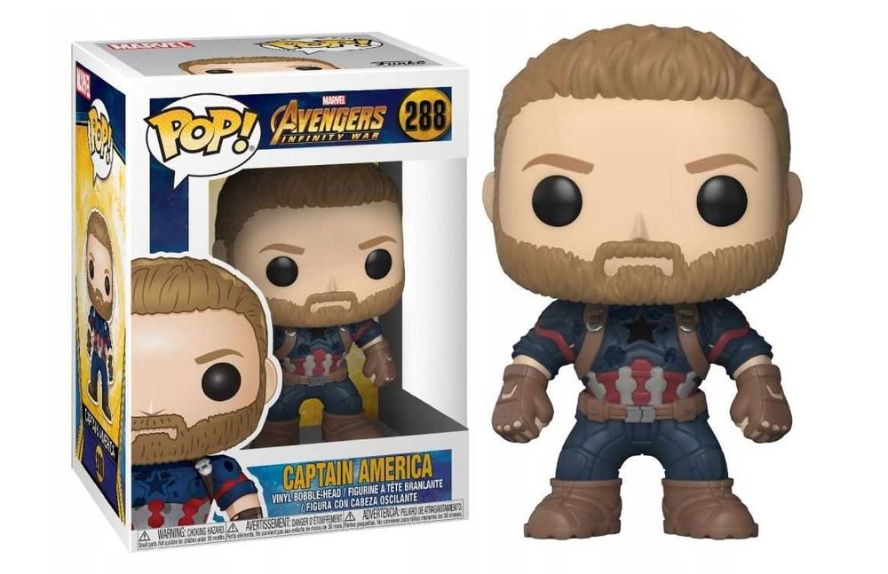Figurka Funko POP! Marvel Avengers Kapitan America nr 288