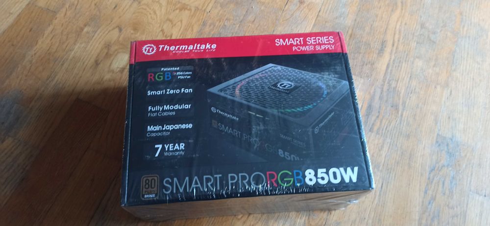 zasilacz komputerowy 850W SMART PRO RGB 80 PLUS BRONZE
