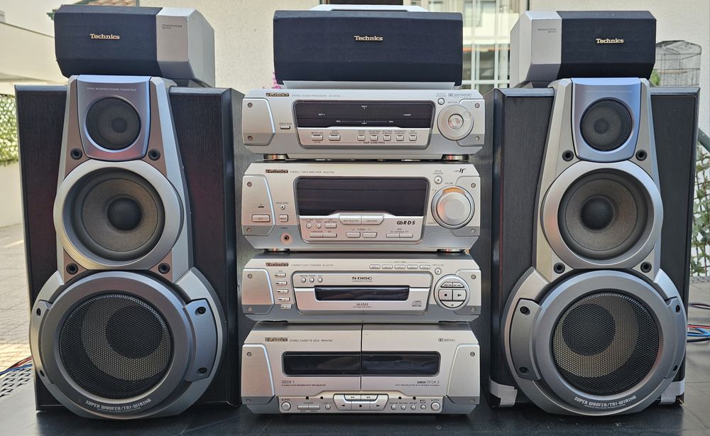 Aparelhagem Technics  SA-EH760 tudo a funcionar