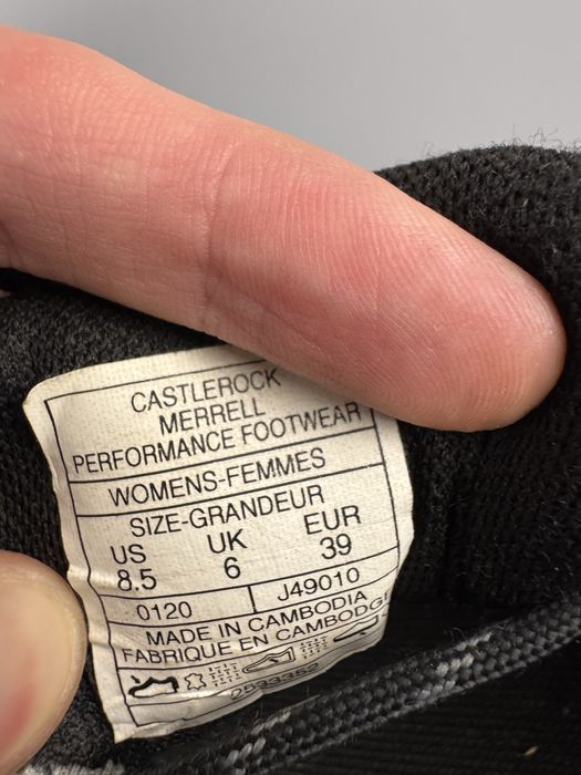 Розмір 39 25 см Трекінгові жіночі кросівки Merrell Castlerock