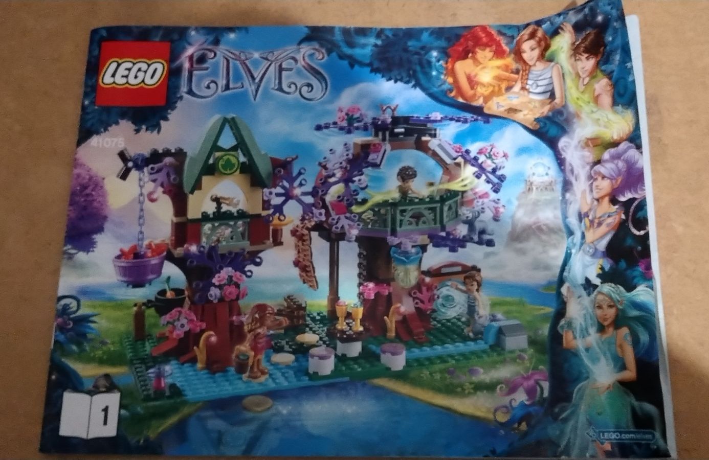 Lego Elves 41075 Kryjówka Elfów na drzewie