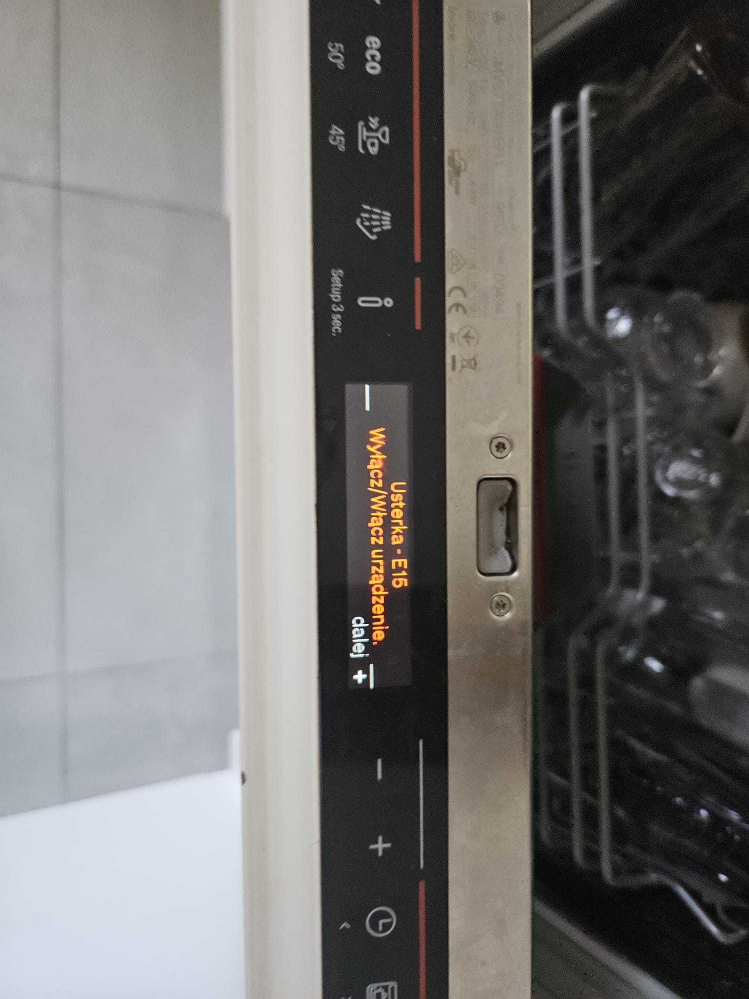 Zmywarka BOSCH SMV87TX01E do zabudowy USZKODZONA