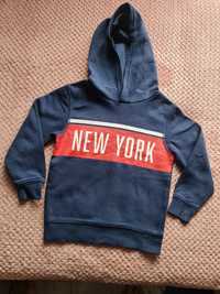 H&M bluza New York r.110/116