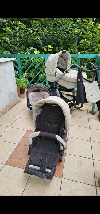 Wózek dziecięcy Teutonia Cosmo z fotelikiem samochodowym