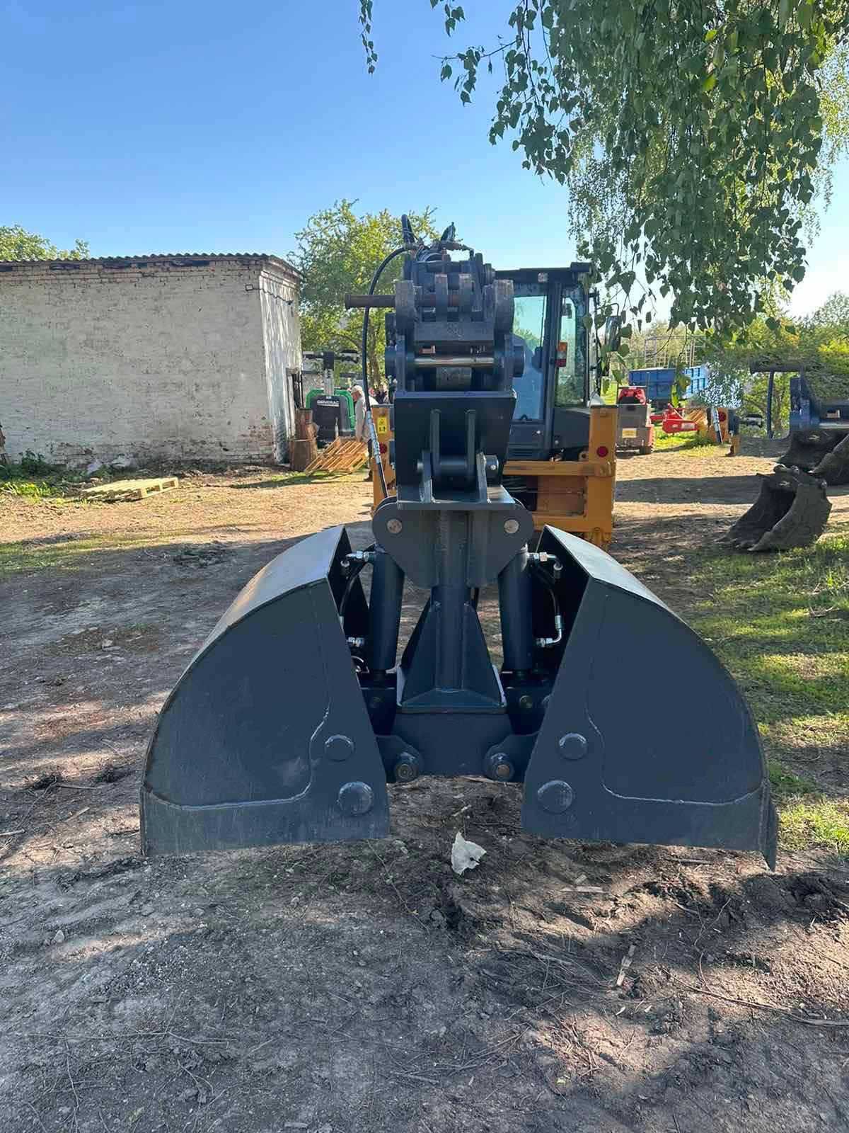 Ковш Грейферний від 0,3м3 JCB, Fuchs, Volvo, CAT, Case,New Holland