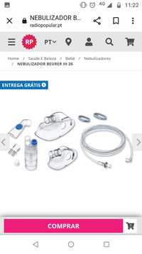 Beurer inhalator( novo)para crianças e adultos