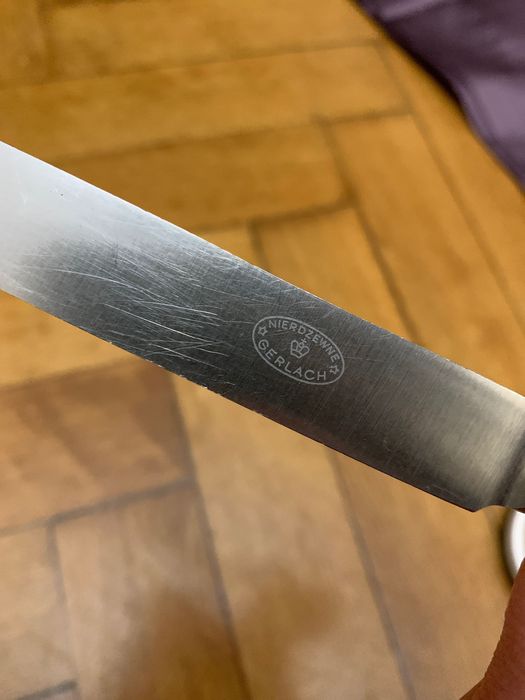 Przedwojenny Kuty nóż Gerlach