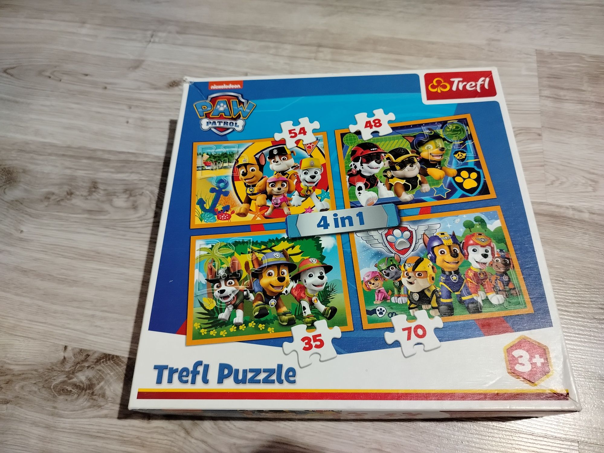Puzzle psi patrol 4 w 1