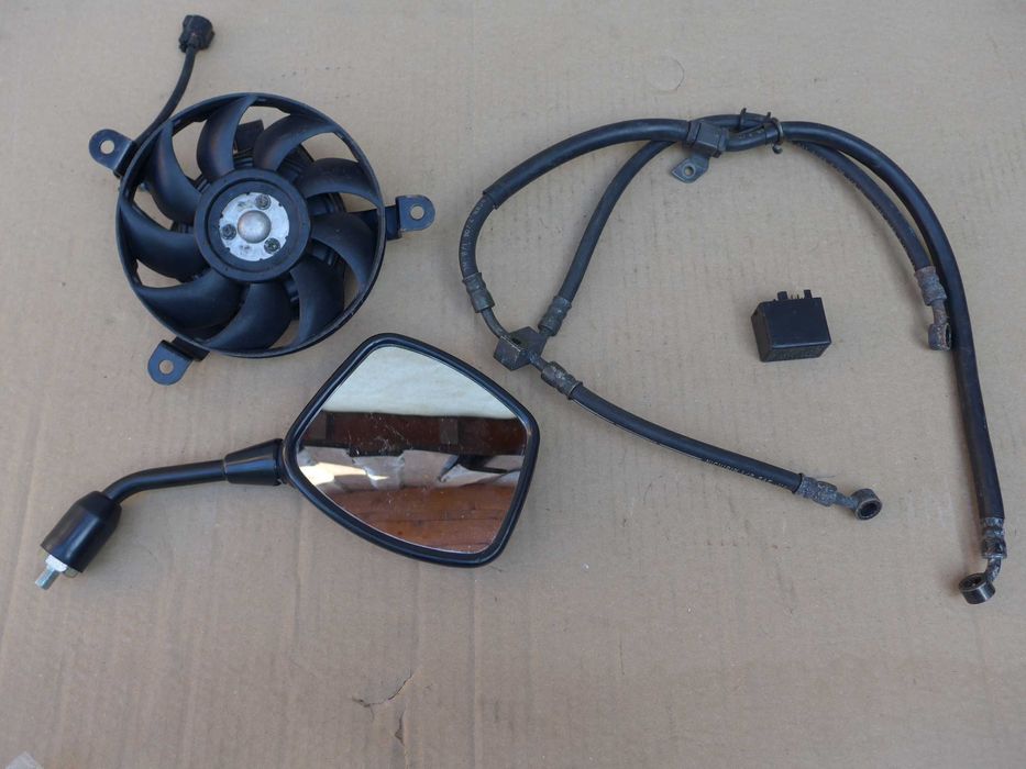 Suzuki DL 650 PRZERYWACZ kierunkowskazow wentylator przewody hamulcowe