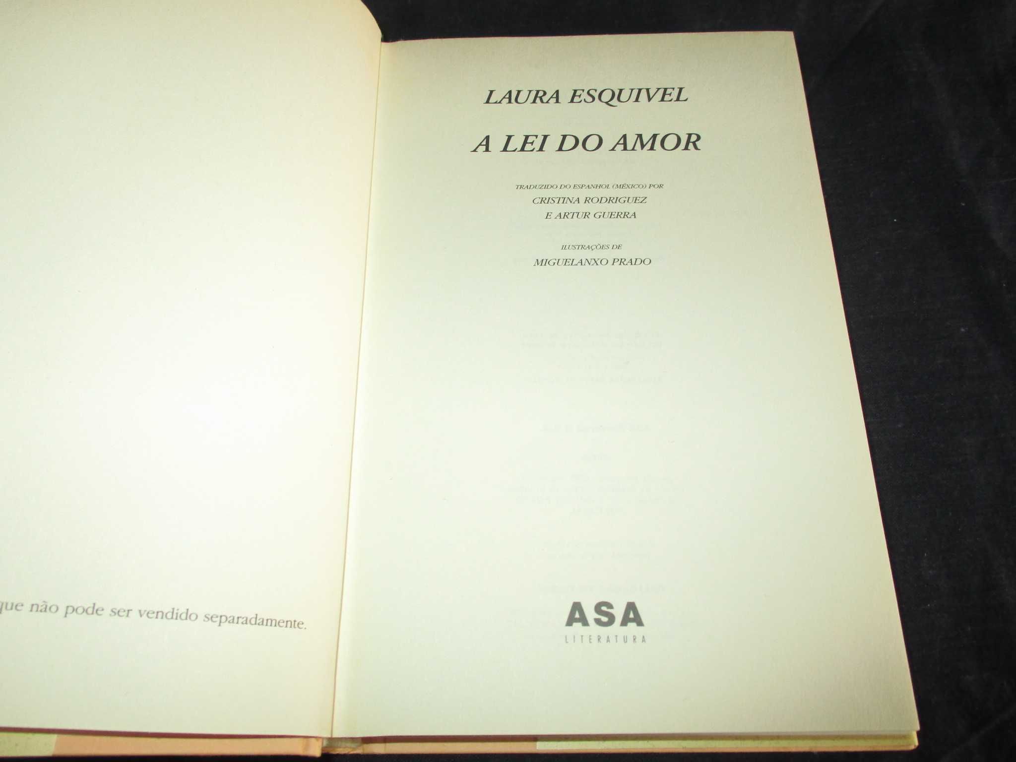 Livro A Lei do Amor Laura Esquível