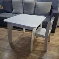 stolik i krzesełko dla dziecka meblik drewno
