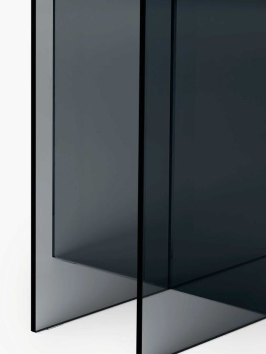 Okrągły stół do jadalni ze szkła Anouk ś.120cm (Westwing)