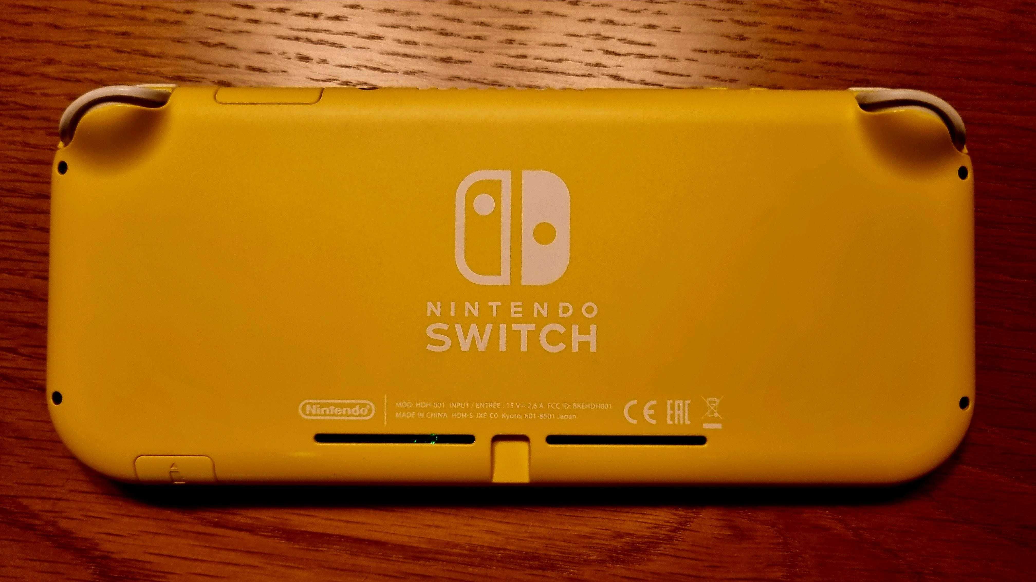 Switch Lite Amarela Desbloqueada