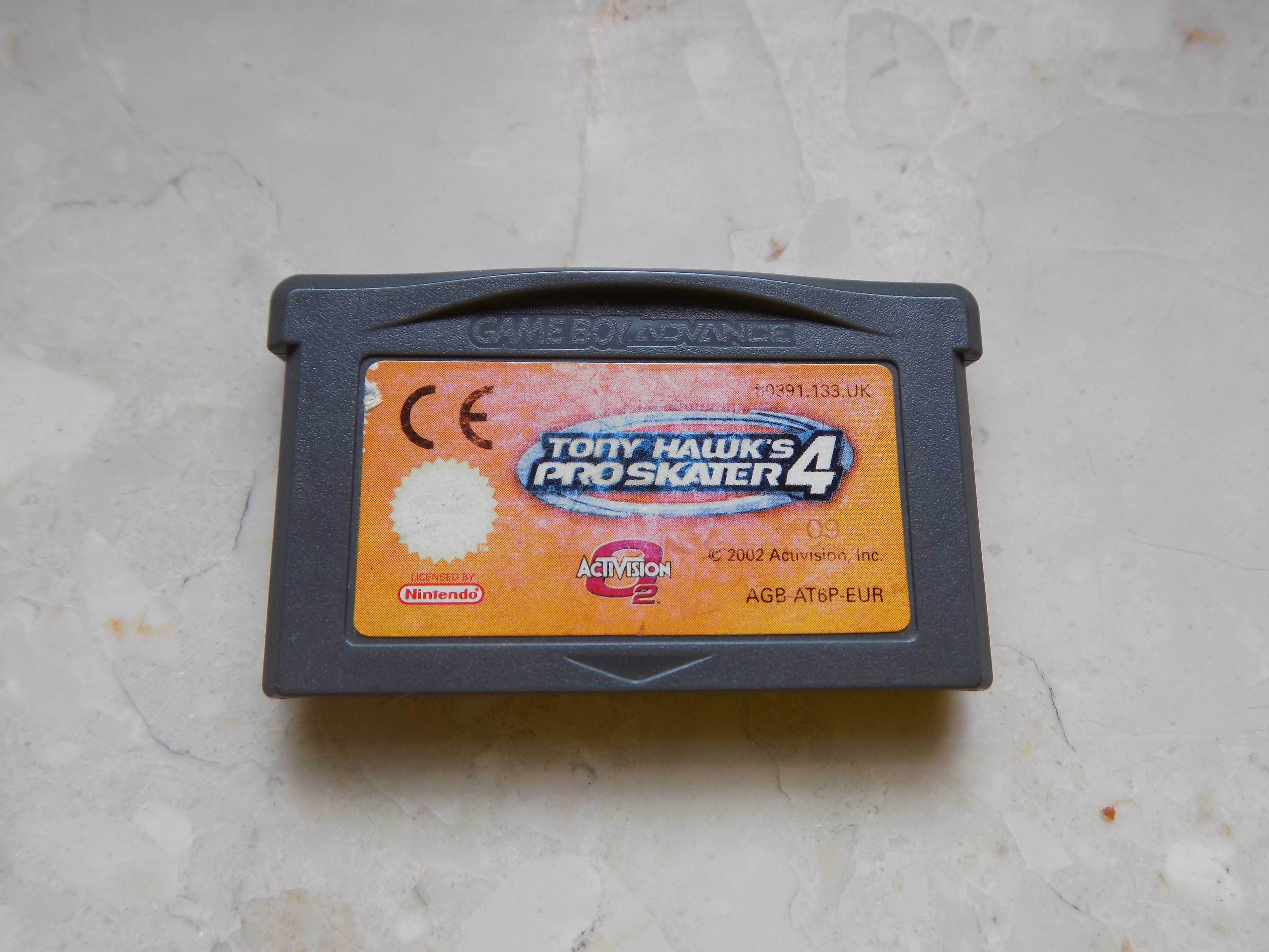 gra Tony Hawk's Pro Skater 4 na Nintendo GameBoy Advance/Micro/DS