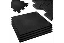 Mata gumowa PUZZLE pod sprzęt do ćwiczeń basen gruba ZESTAW 4szt BDG