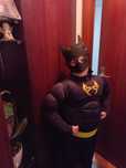 Fato do Batman para menino de 9 a 10 anos
