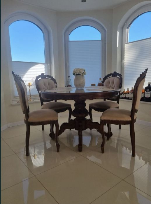 Komplet wypoczynkowy barok ludwik kanapa fotele