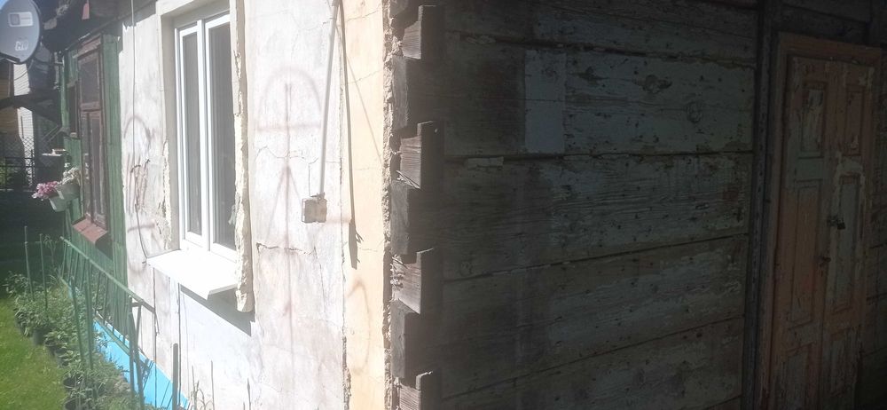 Dom z bali drewniany do rozbiórki