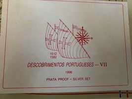 Moedas 200 escudos Prata Proof Descobrimentos Serie VII de 1996