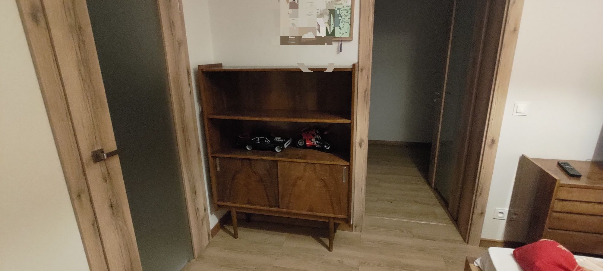 Komoda prl szuflada Bydgoskie Fabryki mebli regał Loft VINTAGE bibliot