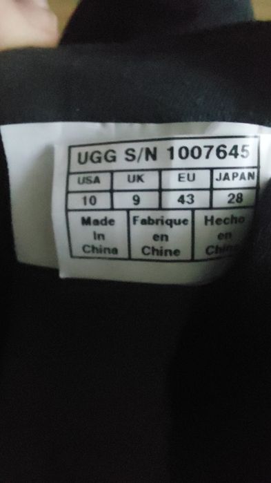 Черевики чоловічі бр.UGG -42/43р.