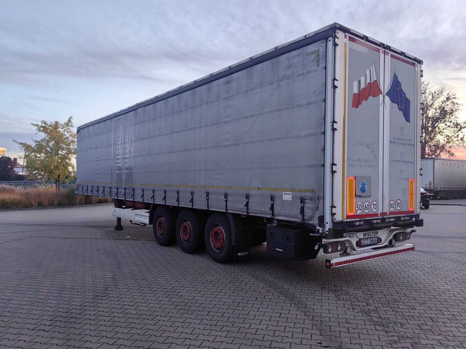 Wielton Firanka Mulda 9m 2016, komplet wyposażenia