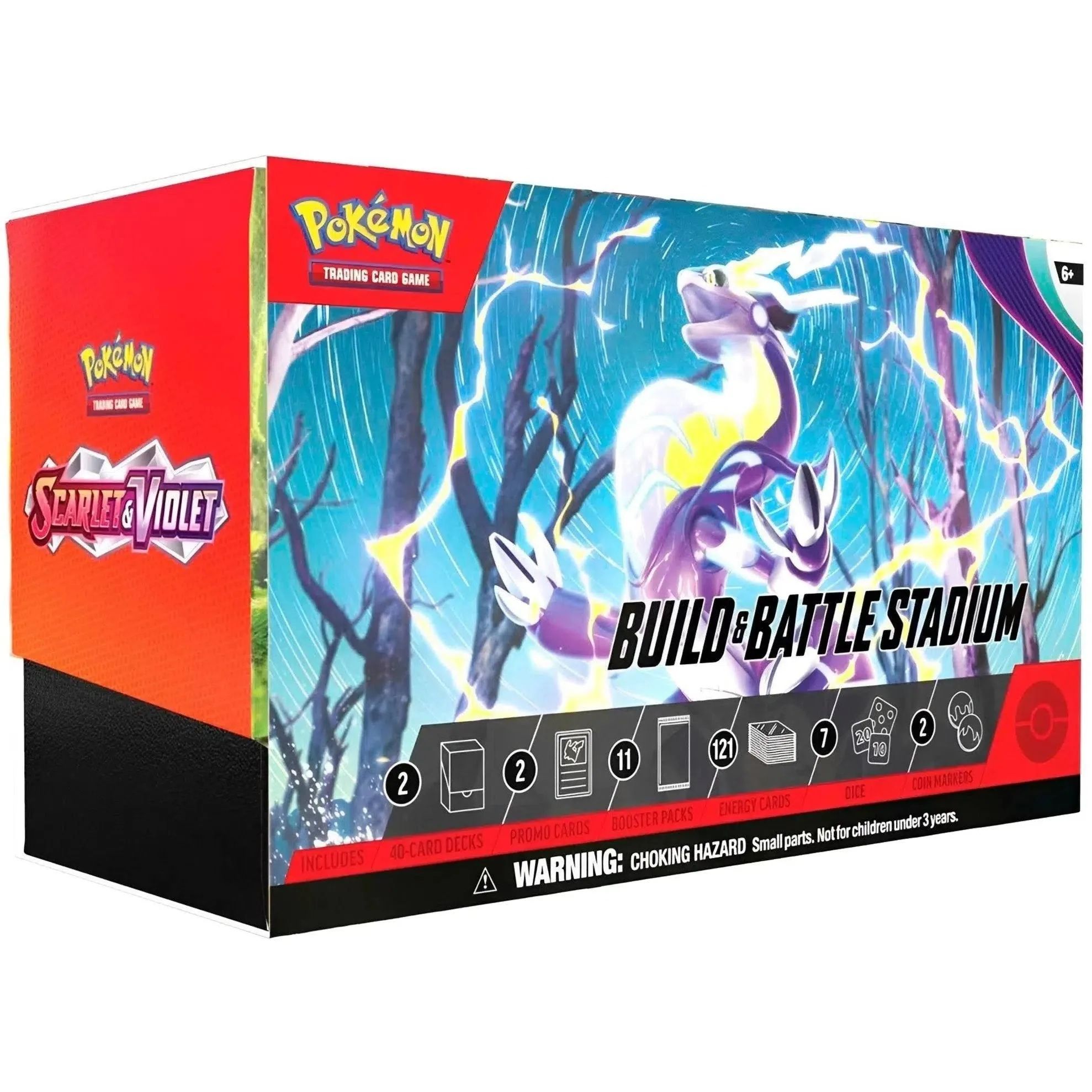 Pokemon TCG Scarlet & Violet Build and Battle Stadium Selado