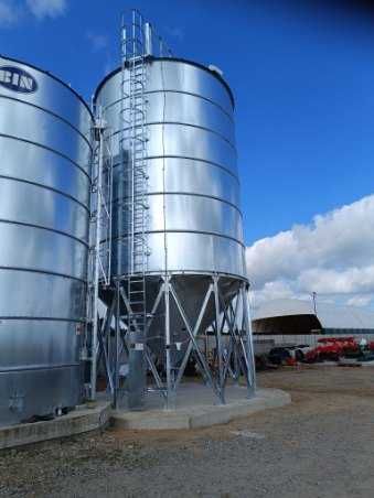 Silos zbożowy lejowy  152t KBKS POLAND PRODUCENT