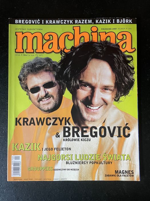 machina 09 2001 Bregovic Krawczyk