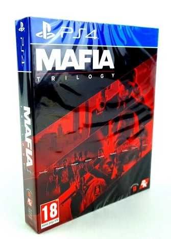 Mafia Trilogy PS5 + PS4 + Slim + Pro = 3 x Płyta PL = 3 gry