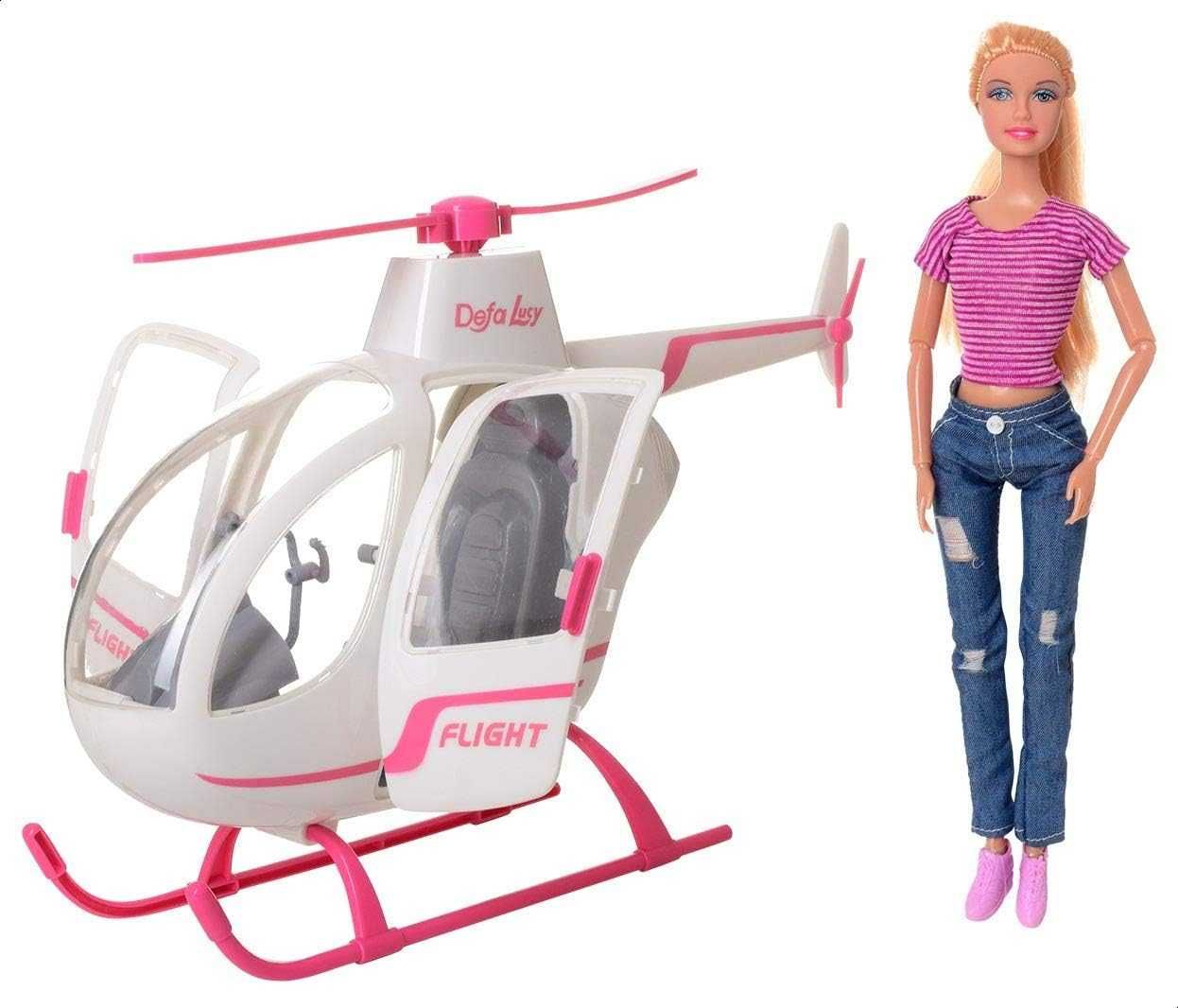 Helikopter i lalka jak Barbie, Defa