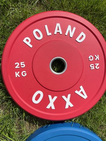 Obciążenie olimpijskie typu bumper AXXO 2 x 25 kg